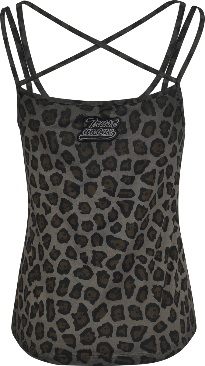 Top  de Rock Rebel by EMP - Free Spirit - S à L - pour Femme - multicolore - Rock Rebel by EMP - View 2