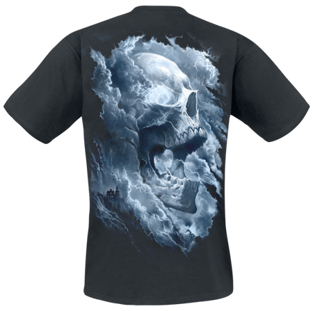 T-Shirt Manches courtes  de Spiral - Grave Skies - T-Shirt - S à 3XL - pour Homme - noir - Spiral - View 2