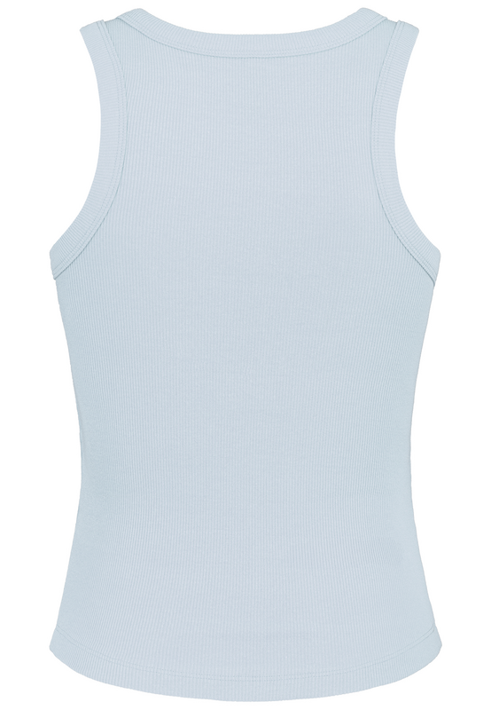 Top  de Authentic Style - RIB TANK TOP - XS à XL - pour Femme - bleu - Authentic Style - View 2