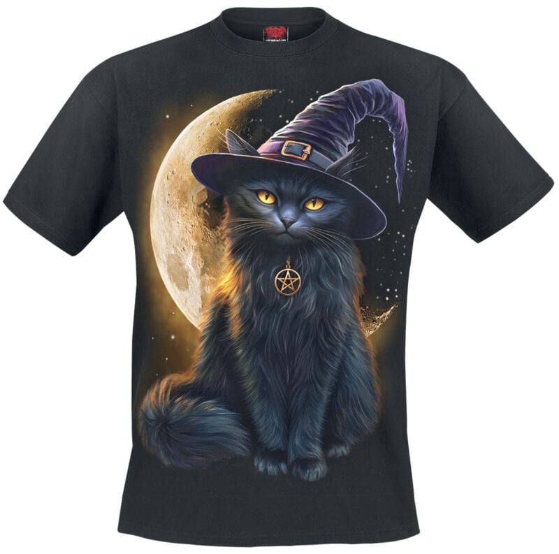 T-Shirt Manches courtes  de Spiral - Familiar Magic - T-Shirt - M - pour Homme - noir - Spiral