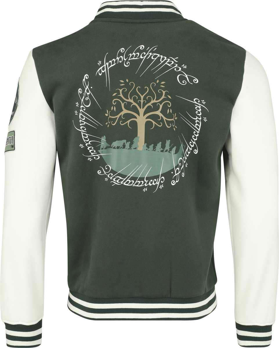 Veste Varsity  de Le Seigneur Des Anneaux - Arbre Du Gondor - S à 4XL - pour Homme - multicolore - Le Seigneur Des Anneaux - View 2