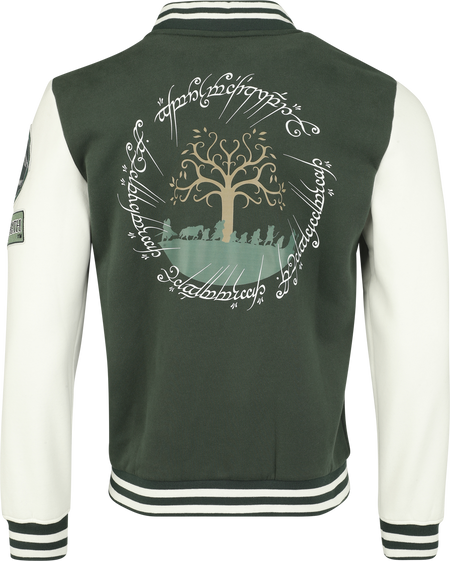 Veste Varsity  de Le Seigneur Des Anneaux - Arbre Du Gondor - S à 4XL - pour Homme - multicolore - Le Seigneur Des Anneaux - View 2