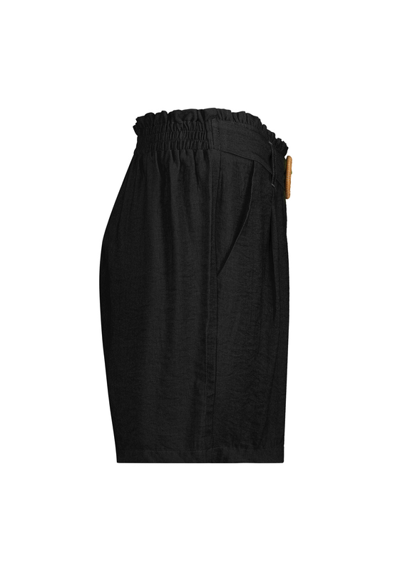 Short  de Authentic Style - STRUCTURED SHORTS WITH BELT - XS à XL - pour Femme - noir - Authentic Style - View 2