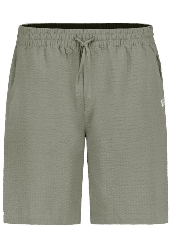 Short  de Authentic Style - SEERSUCKER SHORTS - S à XXL - pour Homme - olive - Authentic Style