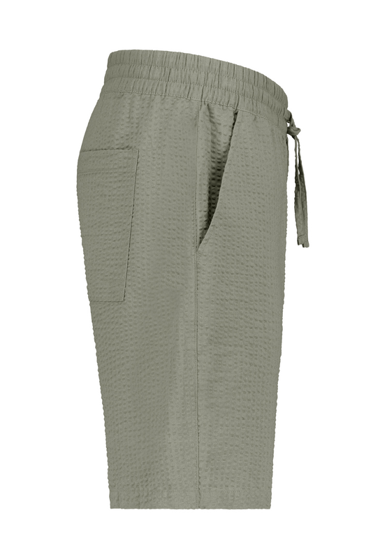 Short  de Authentic Style - SEERSUCKER SHORTS - S à XXL - pour Homme - olive - Authentic Style - View 2