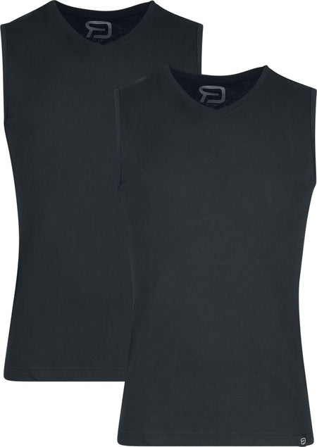 Débardeur  de RED by EMP - Lot de 2 Débardeurs - S à XXL - pour Homme - noir - RED by EMP