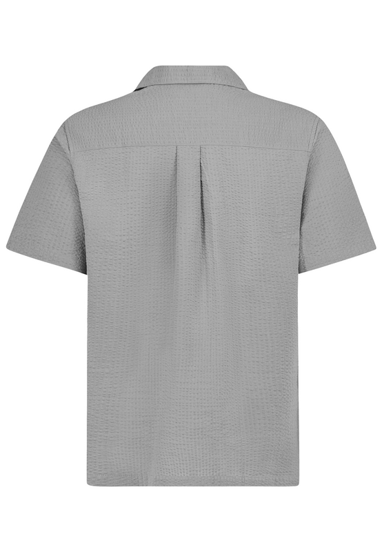 Chemise manches courtes  de Sublevel - SEERSUCKER - CHEMISE - S à XXL - pour Homme - taupe - Sublevel - View 2