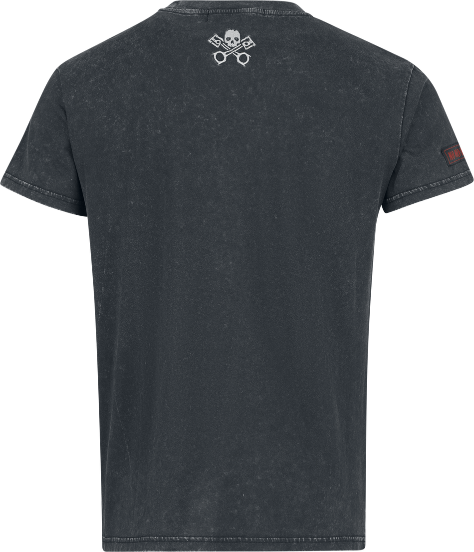 T-Shirt Manches courtes  de Rock Rebel by EMP - Free Spirit - T-Shirt - S à XXL - pour Homme - multicolore - Rock Rebel by EMP - View 2