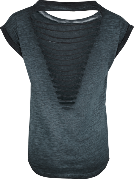 T-Shirt Manches courtes  de Rock Rebel by EMP - Free Spirit - T-Shirt - S à XXL - pour Femme - turquoise - Rock Rebel by EMP - View 2