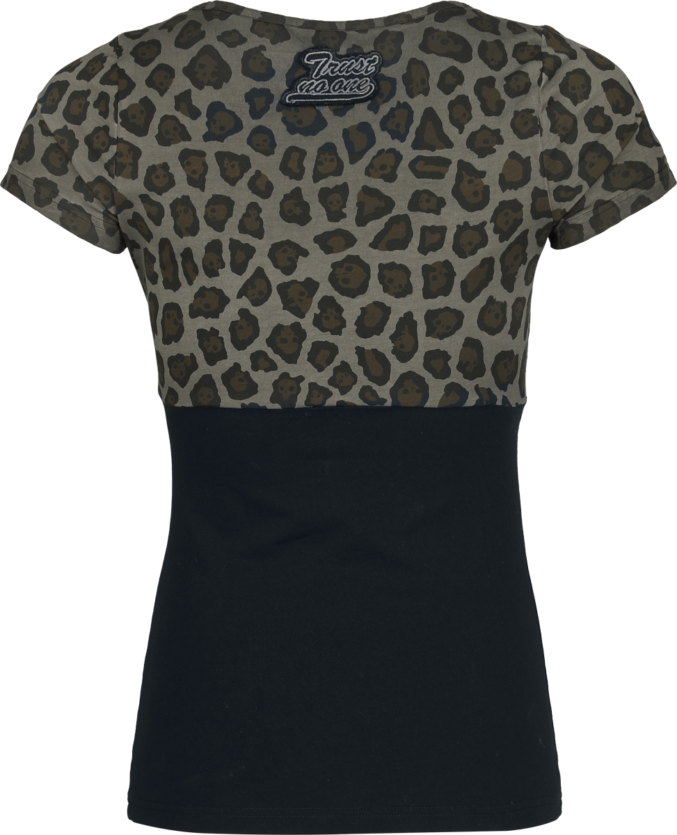 T-Shirt Manches courtes  de Rock Rebel by EMP - Free Spirit - T-Shirt - S à XXL - pour Femme - multicolore - Rock Rebel by EMP - View 2