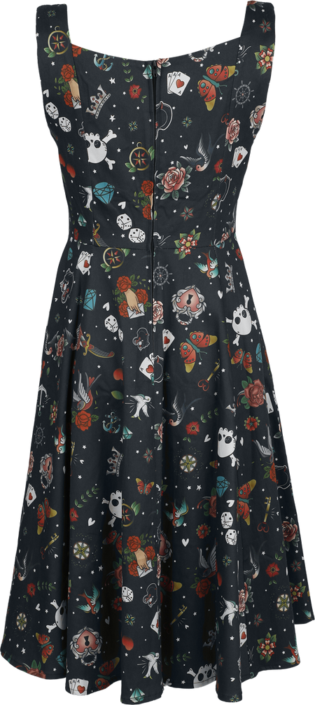 Robe mi-longue  de Rock Rebel by EMP - Free Spirit - Robe - S à XXL - pour Femme - noir - Rock Rebel by EMP - View 2