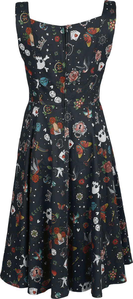 Robe mi-longue  de Rock Rebel by EMP - Free Spirit - Robe - S à XXL - pour Femme - noir - Rock Rebel by EMP - View 2