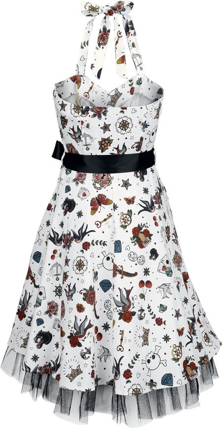 Robe mi-longue  de Rock Rebel by EMP - Free Spirit - Robe - S à XXL - pour Femme - blanc - Rock Rebel by EMP - View 2