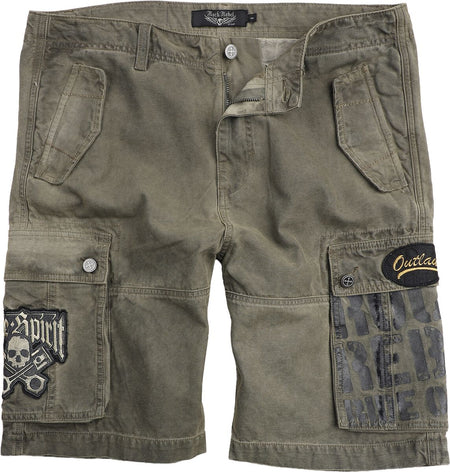 Short  de Rock Rebel by EMP - Free Spirit Shorts - S à XXL - pour Homme - marron - Rock Rebel by EMP