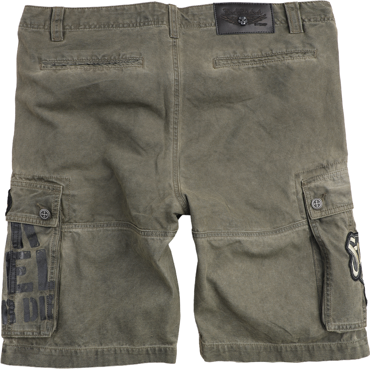Short  de Rock Rebel by EMP - Free Spirit Shorts - S à XXL - pour Homme - marron - Rock Rebel by EMP - View 2