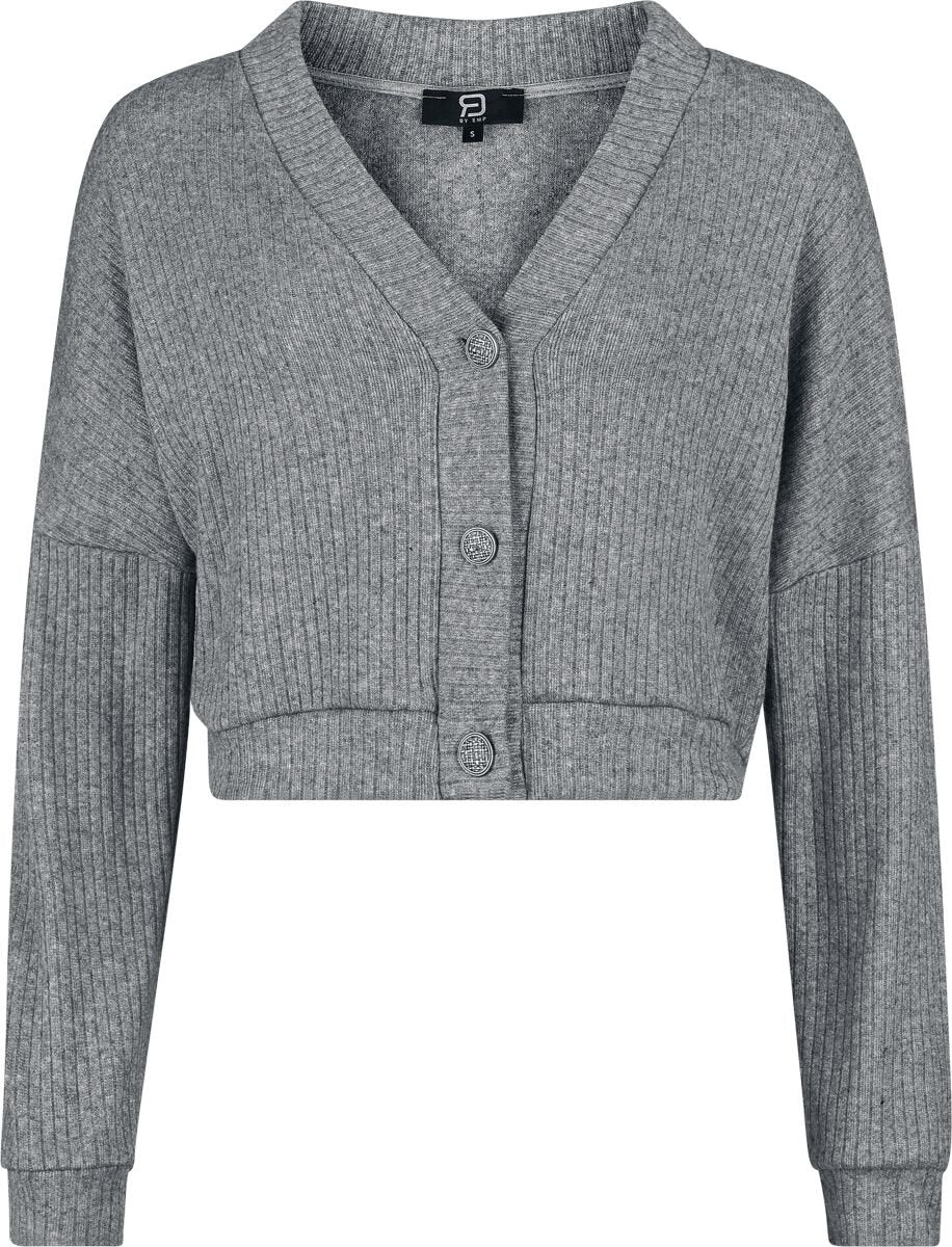 Gilets & Ponchos  de RED by EMP - Basic Jacket - S à XL - pour Femme - gris - RED by EMP