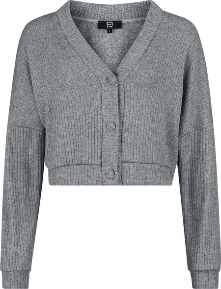 Gilets & Ponchos  de RED by EMP - Basic Jacket - S à XL - pour Femme - gris - RED by EMP