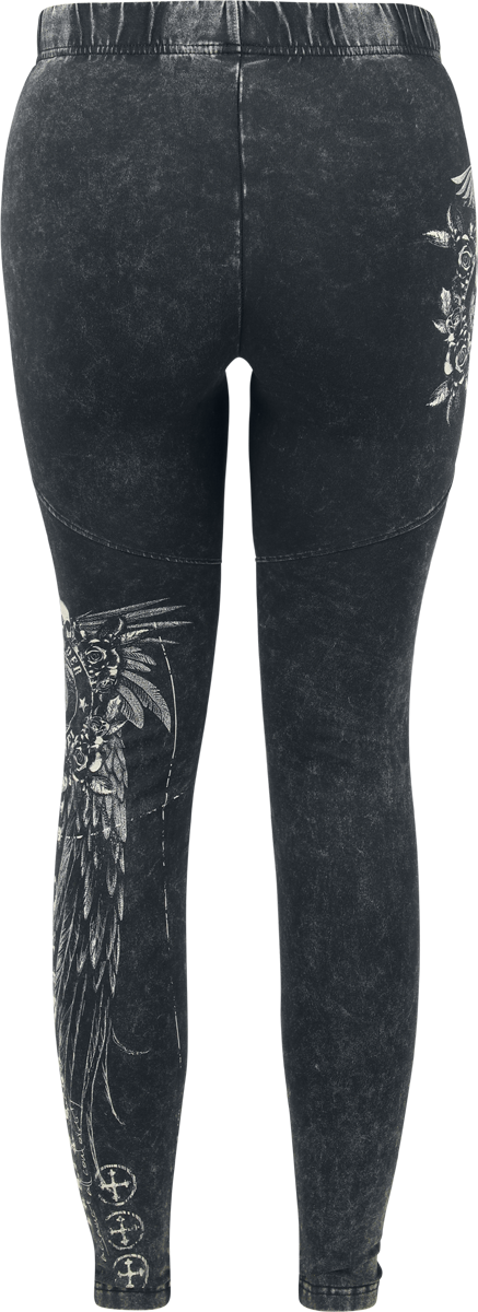 Legging  de Rock Rebel by EMP - Free Spirit - Leggings - S à XXL - pour Femme - gris - Rock Rebel by EMP - View 2