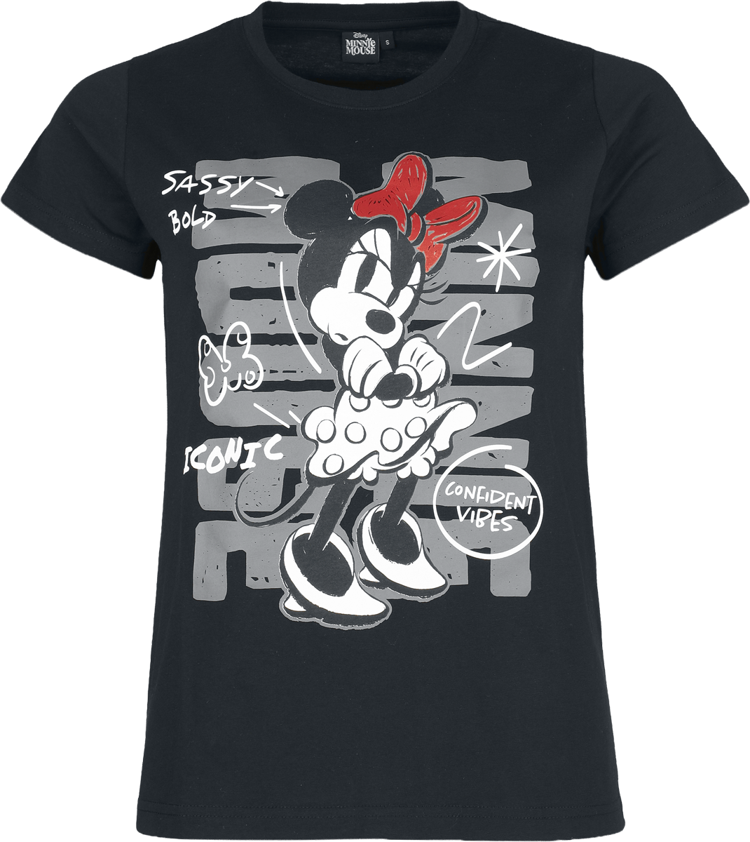 Pyjama Disney de Mickey & Minnie Mouse - Minnie Mouse - S à 5XL - pour Femme - multicolore - Mickey & Minnie Mouse - View 2