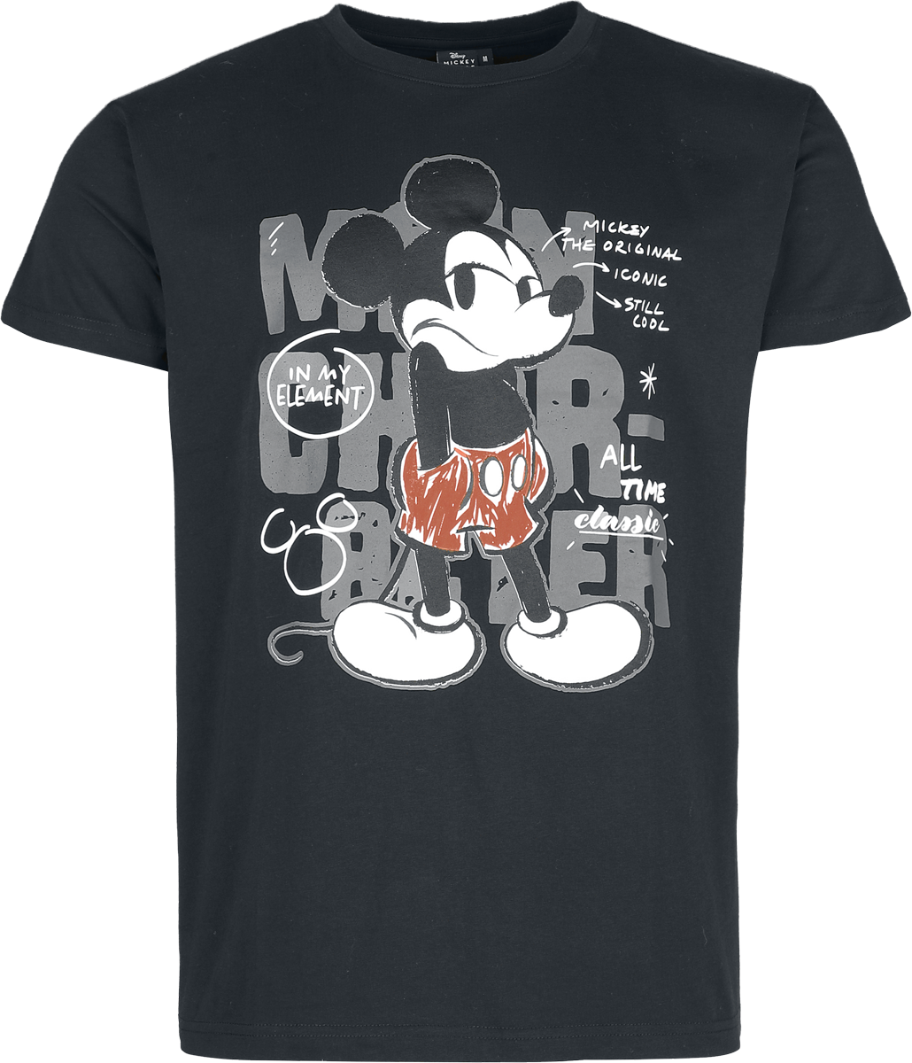 Pyjama Disney de Mickey & Minnie Mouse - Mickey Mouse - S à 5XL - pour Homme - multicolore - Mickey & Minnie Mouse - View 2