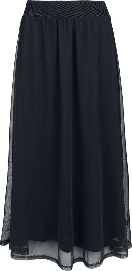 Jupe mi-longue  de RED by EMP - Jupe Basique - S à XL - pour Femme - noir - RED by EMP