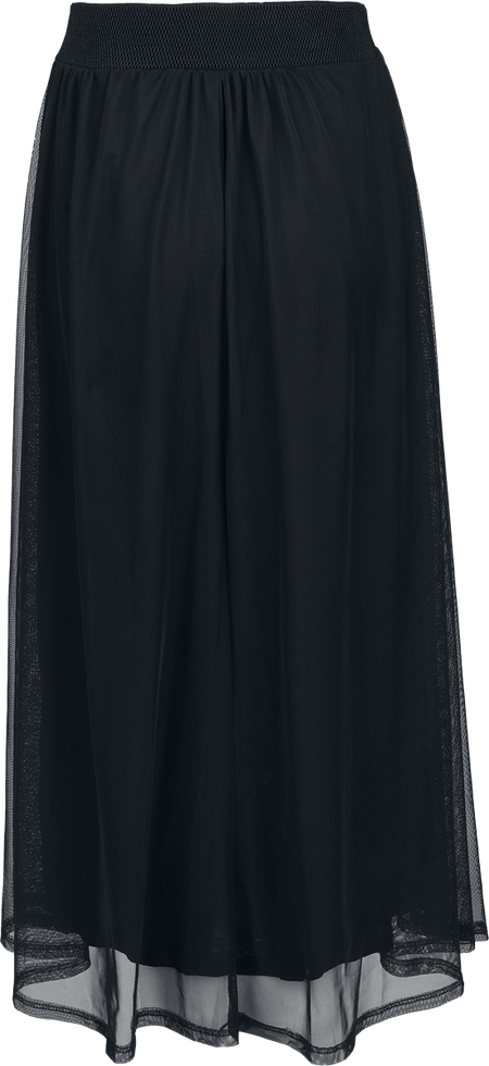Jupe mi-longue  de RED by EMP - Jupe Basique - S à XL - pour Femme - noir - RED by EMP - View 2