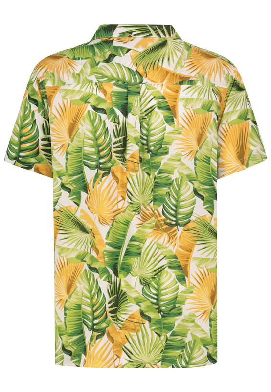 Chemise manches courtes  de Authentic Style - ALLOVER PRINTED RESORT SHIRT - S à XXL - pour Homme - multicolore - Authentic Style - View 2