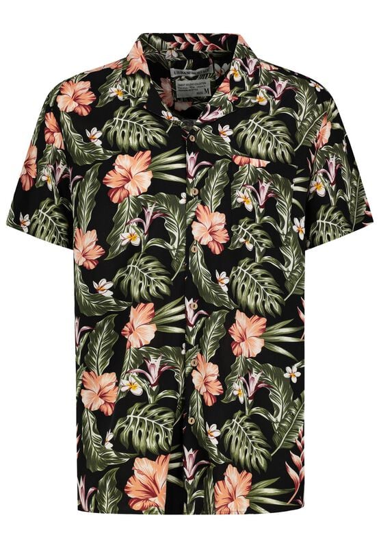 Chemise manches courtes  de Authentic Style - ALLOVER PRINTED RESORT SHIRT - S à XXL - pour Homme - multicolore - Authentic Style