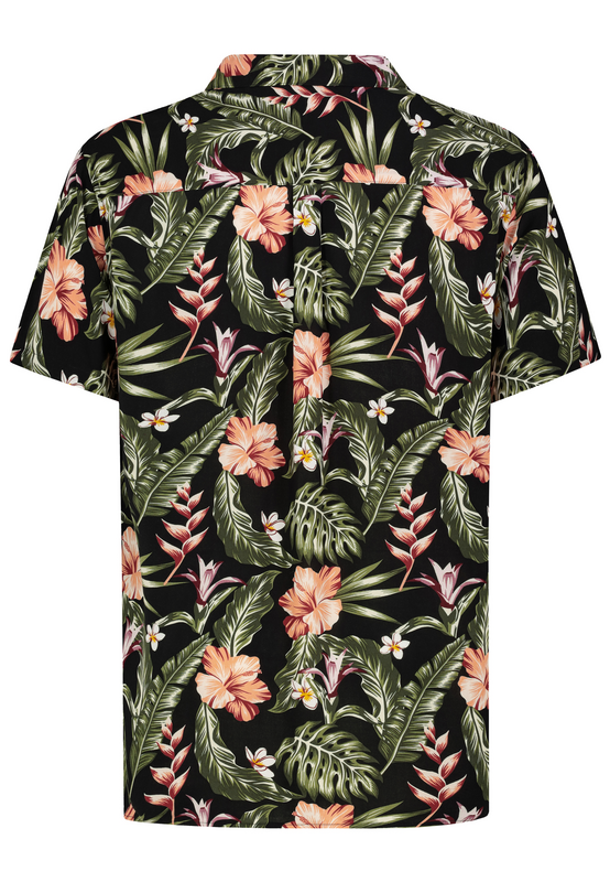 Chemise manches courtes  de Authentic Style - ALLOVER PRINTED RESORT SHIRT - S à XXL - pour Homme - multicolore - Authentic Style - View 2