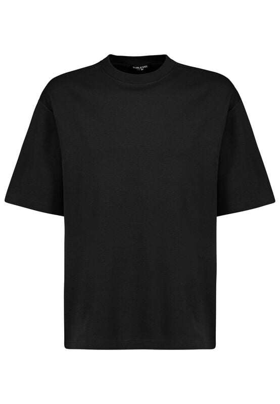 T-Shirt Manches courtes  de Authentic Style - RELAXED FIT T-SHIRT - S à XXL - pour Homme - noir - Authentic Style