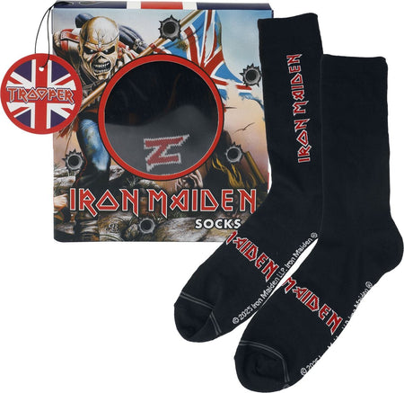 Chaussettes  de Iron Maiden - Giftbox - EU 40-46 - pour Homme - multicolore - Iron Maiden