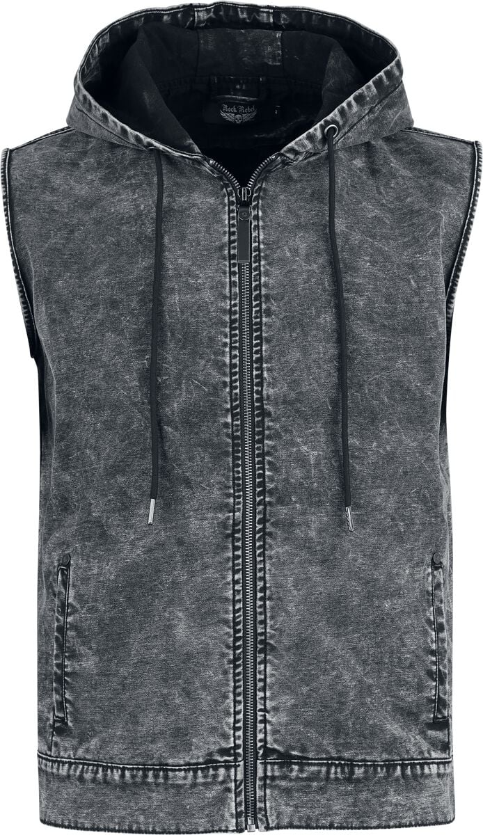 Veste  de Rock Rebel by EMP - Free Spirit - T-Shirt - S à XXL - pour Homme - gris - Rock Rebel by EMP