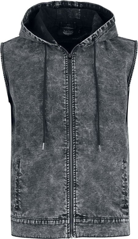 Veste  de Rock Rebel by EMP - Free Spirit - T-Shirt - S à XXL - pour Homme - gris - Rock Rebel by EMP