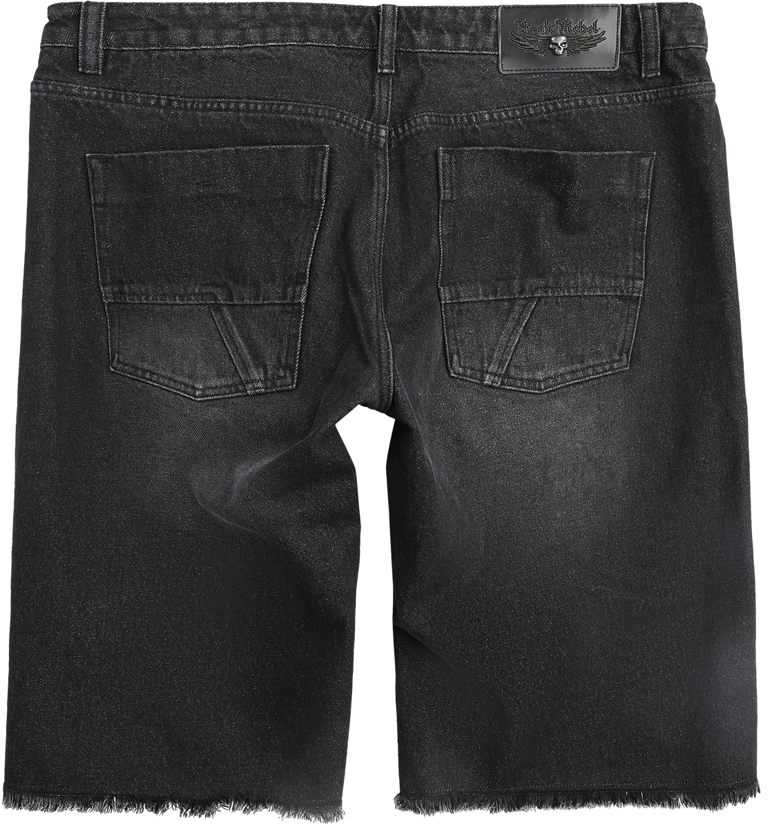 Short  de Rock Rebel by EMP - Lost Souls Shorts - 31 à 36 - pour Homme - noir - Rock Rebel by EMP - View 2