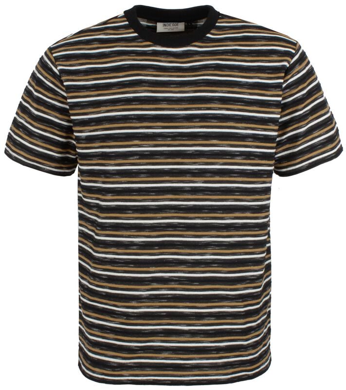 T-Shirt Manches courtes  de Indicode - INGypso - M à XXL - pour Homme - noir - Indicode