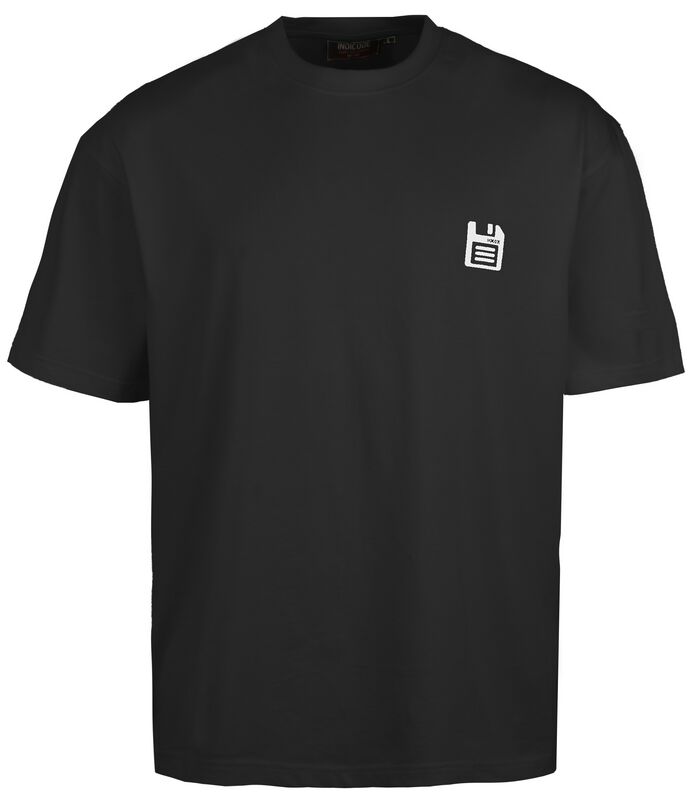 T-Shirt Manches courtes  de Indicode - INFour o four - M à XXL - pour Homme - noir - Indicode