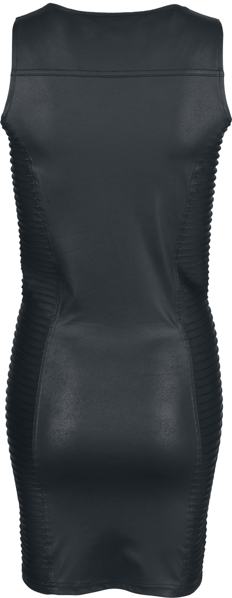 Robe courte  de Black Premium by EMP - Essential - Robe Simili-Cuir - S à XXL - pour Femme - noir - Black Premium by EMP - View 2