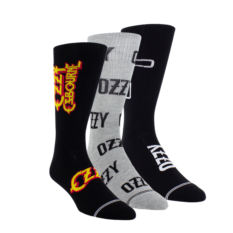 Chaussettes  de Ozzy Osbourne - 3er Pack Giftbox - EU 40-46 - pour Homme - multicolore - Ozzy Osbourne - View 2