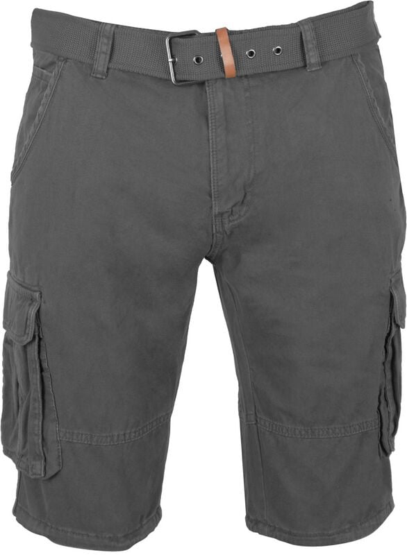 Short  de Indicode - INMonroe - M à XXL - pour Homme - gris - Indicode
