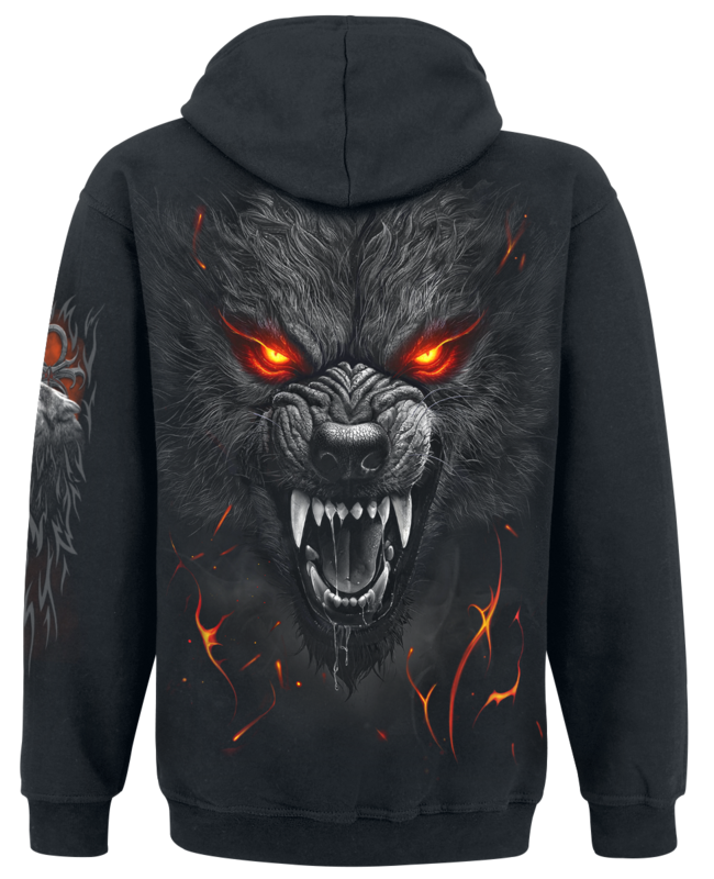 Sweat-shirt à capuche  de Spiral - Darkest Fear - Sweat à Capuche - M à XXL - pour Homme - noir - Spiral - View 2