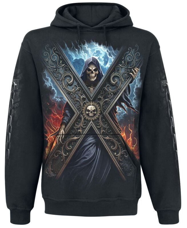 Sweat-shirt à capuche  de Spiral - Crossed Over - Sweat à Capuche - S à XXL - pour Homme - noir - Spiral
