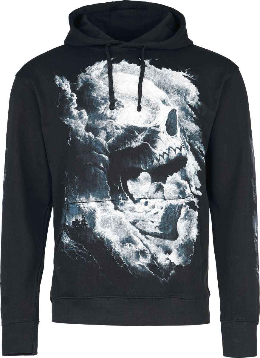 Sweat-shirt à capuche  de Spiral - Grave Skies Hoodie - S à XXL - pour Homme - noir - Spiral