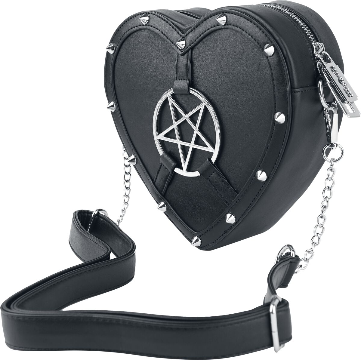 Sac à main Gothic de Heartless - Pentahaunt - Love Bag - pour Femme - noir - Heartless