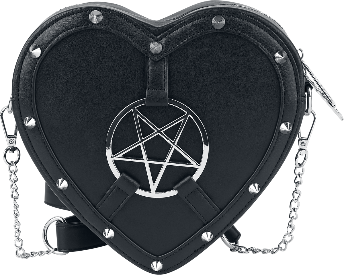 Sac à main Gothic de Heartless - Pentahaunt - Love Bag - pour Femme - noir - Heartless - View 2