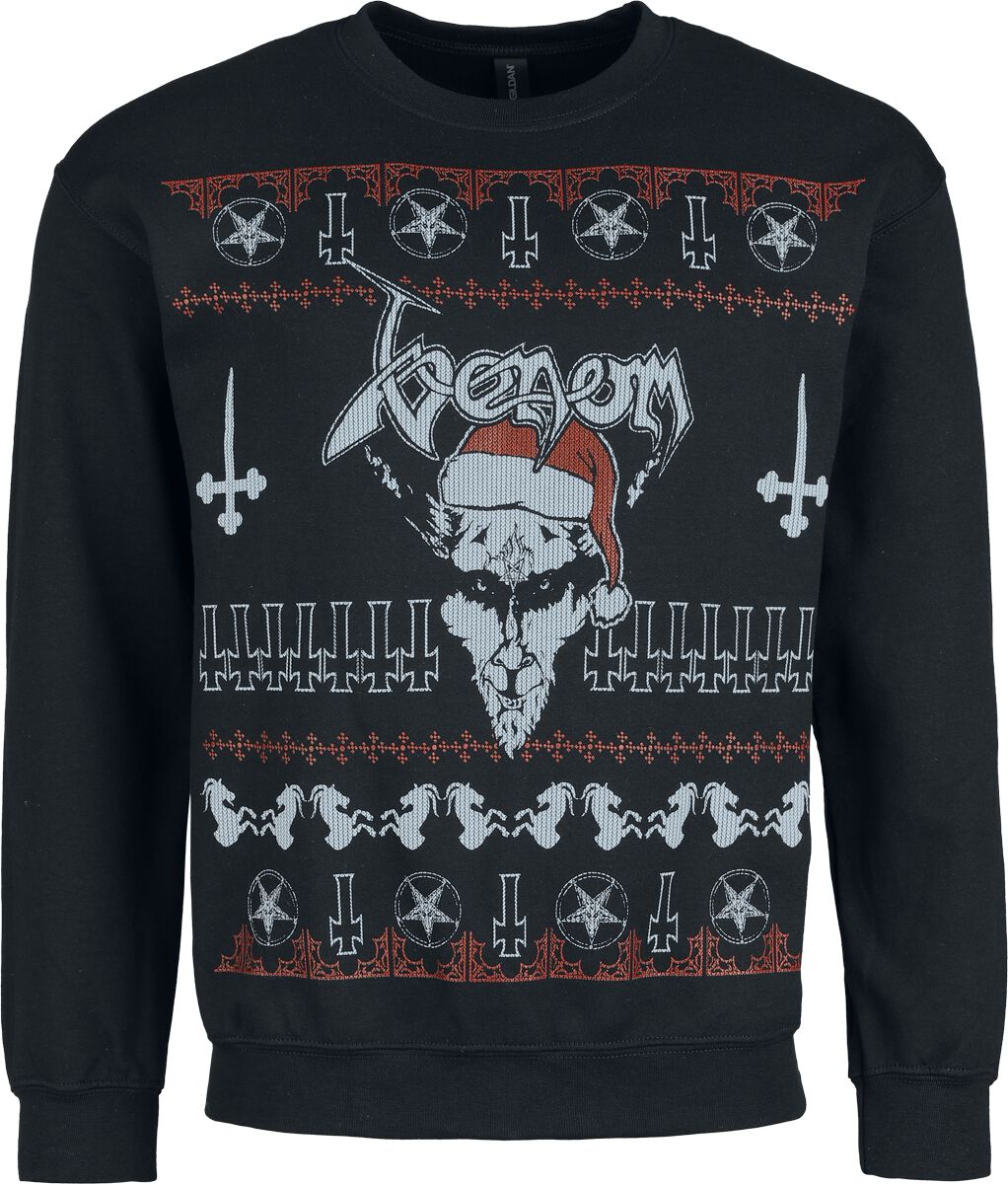Pull De Noël  de Venom - Holiday Sweater - Black Christmas - S à L - pour Homme - noir - Venom