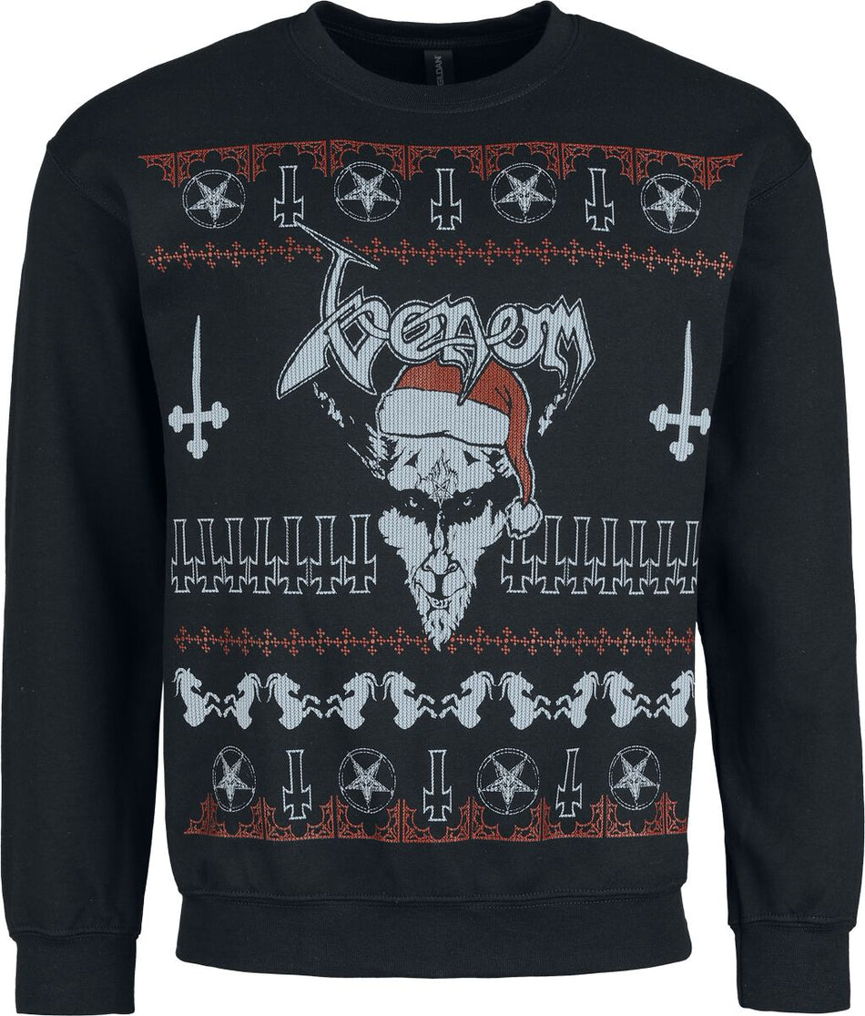 Pull De Noël  de Venom - Holiday Sweater - Black Christmas - S à L - pour Homme - noir - Venom