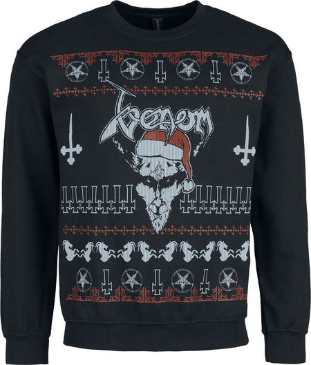Pull De Noël  de Venom - Holiday Sweater - Black Christmas - S à XL - pour Homme - noir - Venom