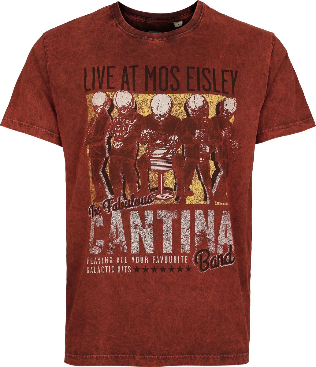 T-Shirt Manches courtes  de Star Wars - Cantina Band - S à 4XL - pour Homme - multicolore - Star Wars