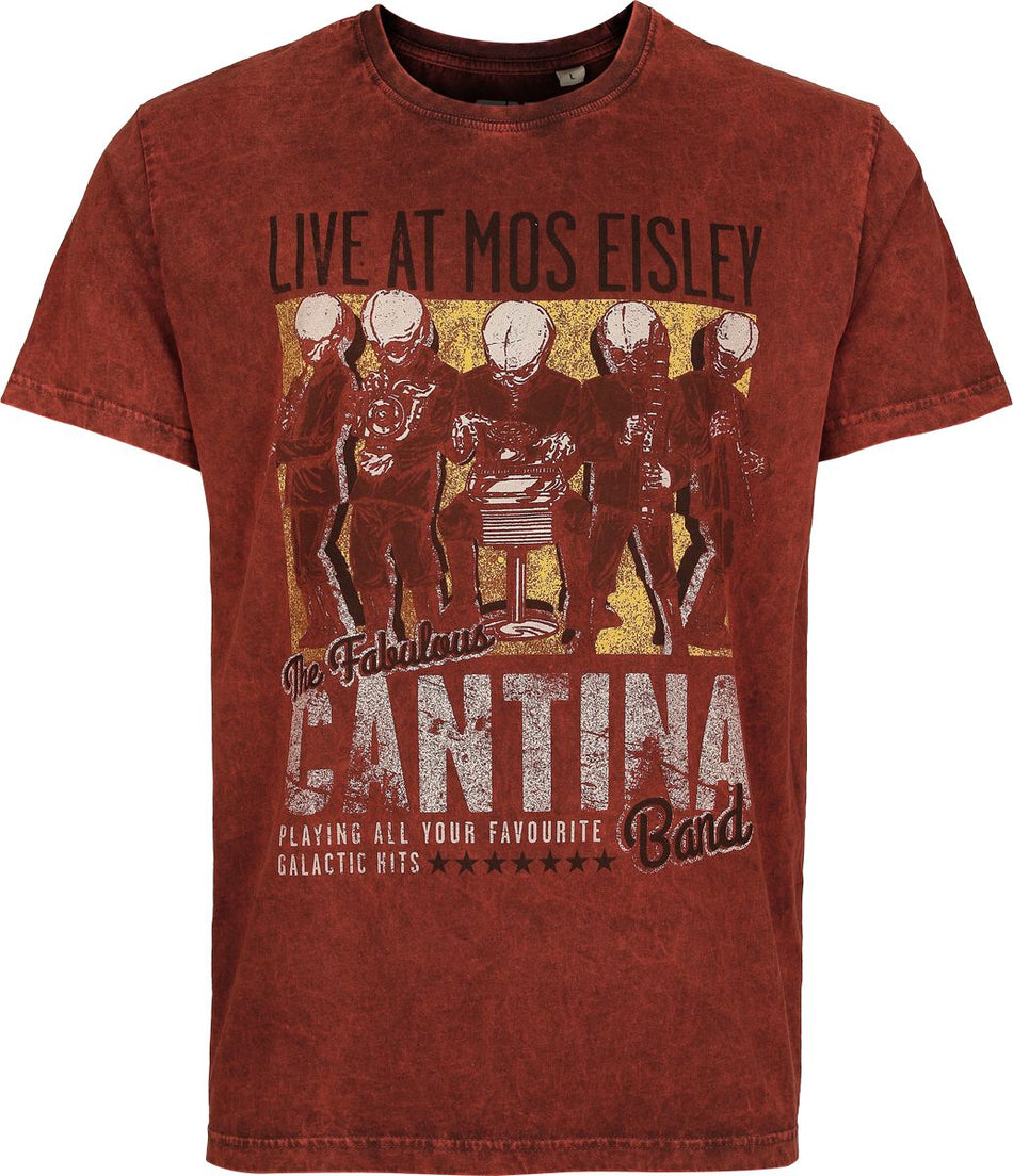 T-Shirt Manches courtes  de Star Wars - Cantina Band - S à 4XL - pour Homme - multicolore - Star Wars
