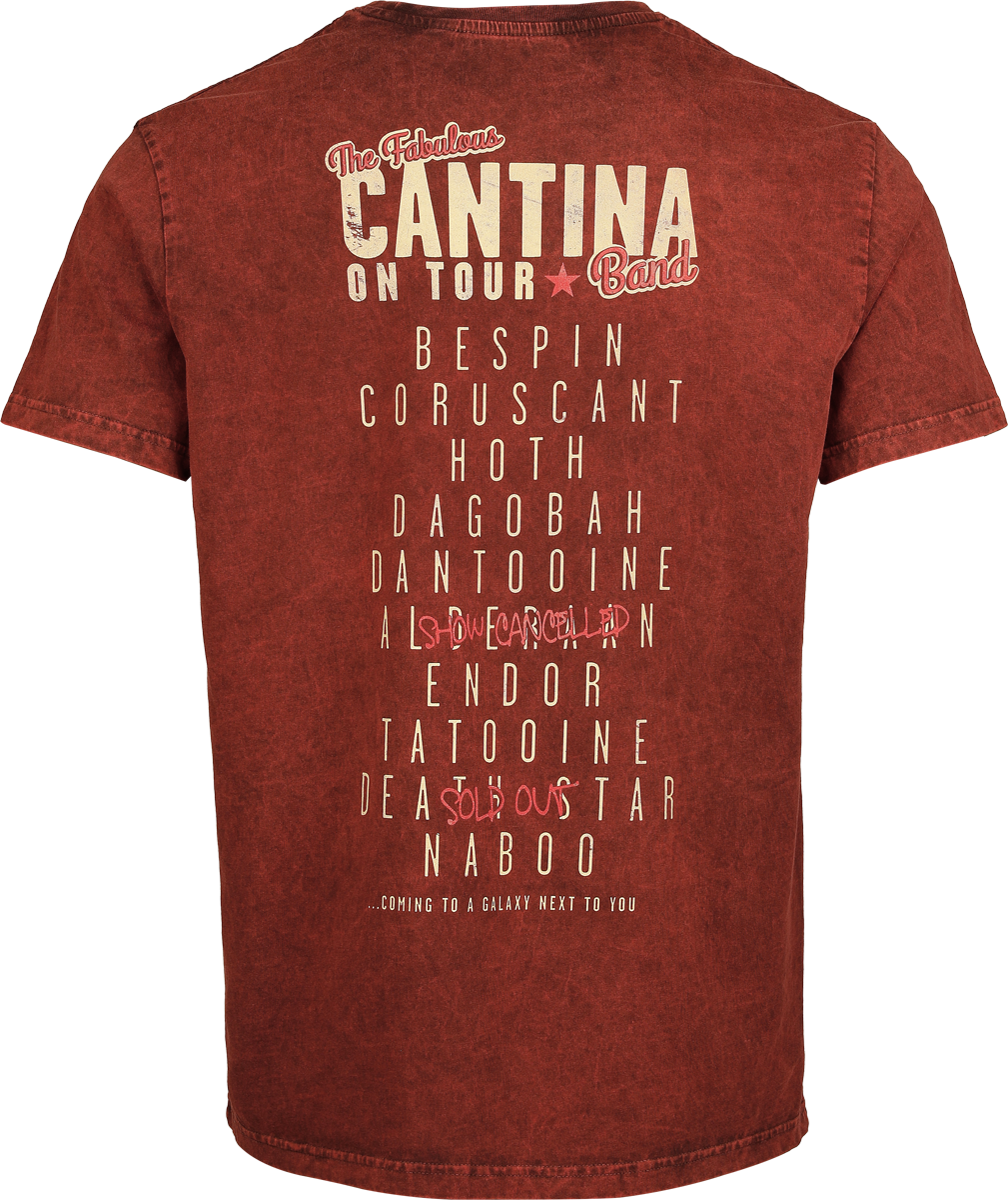 T-Shirt Manches courtes  de Star Wars - Cantina Band - S à 4XL - pour Homme - multicolore - Star Wars - View 2